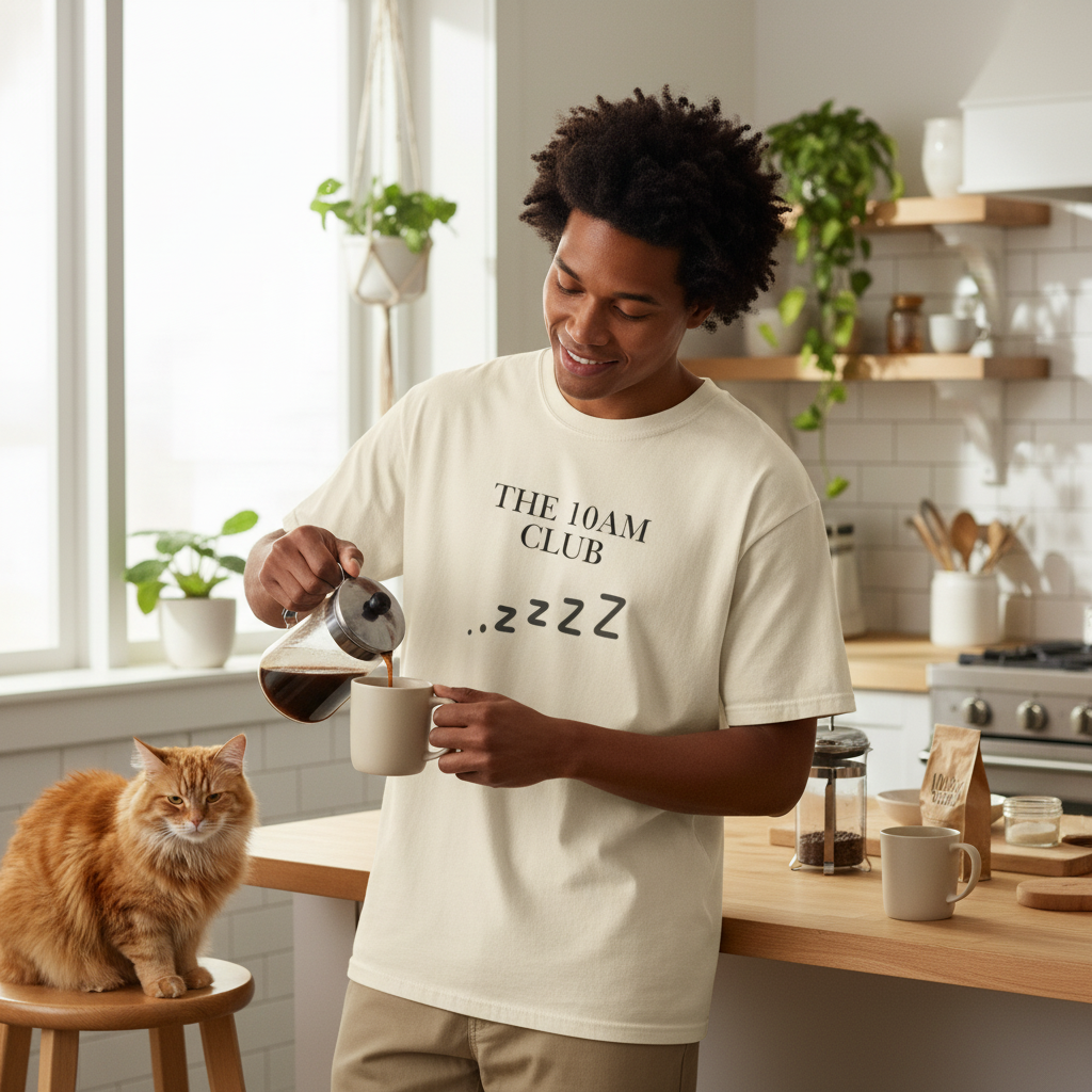 The 10AM Club T-Shirt | Funny Sleepy Graphic Tee