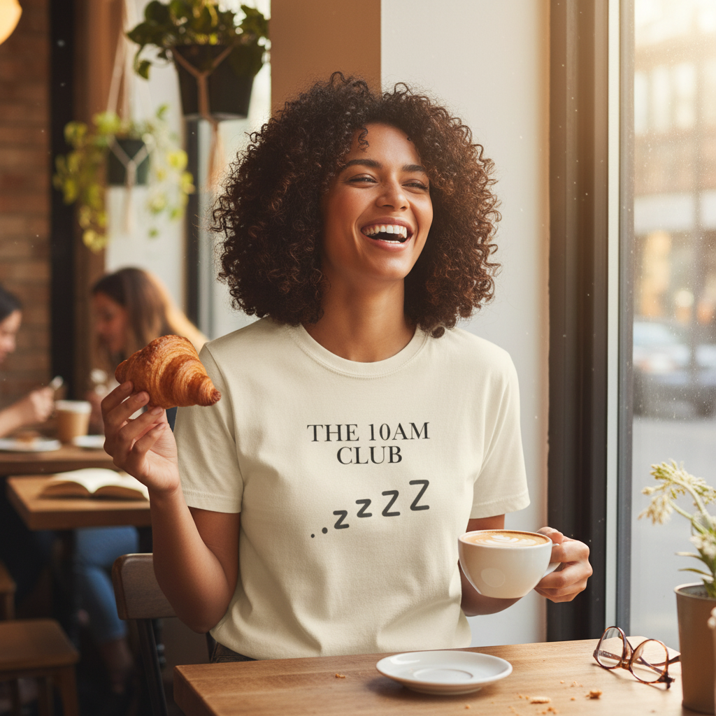 The 10AM Club T-Shirt | Funny Sleepy Graphic Tee