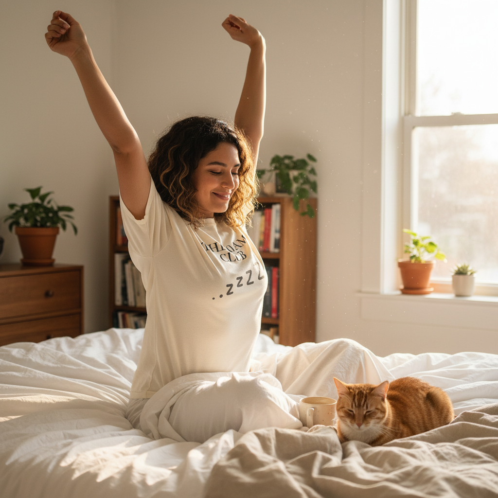 The 10AM Club T-Shirt | Funny Sleepy Graphic Tee