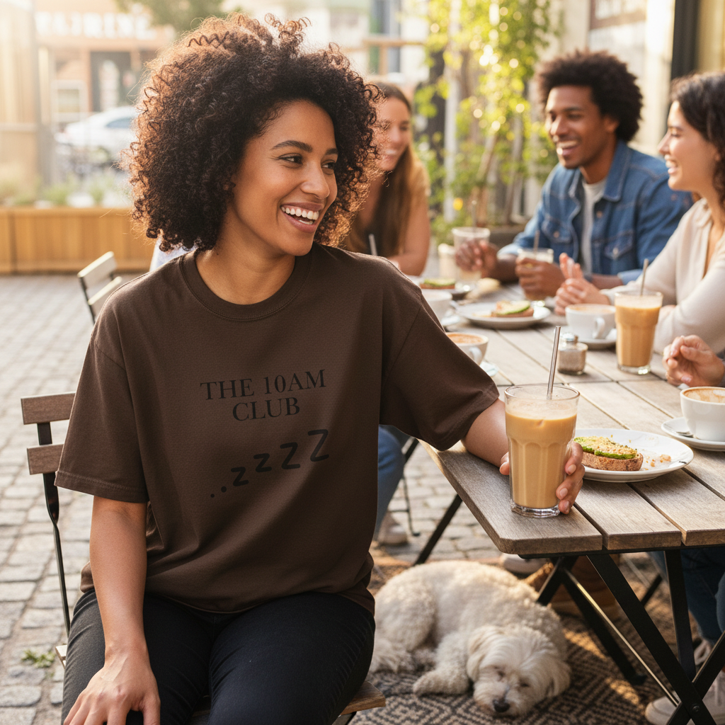 The 10AM Club T-Shirt | Funny Sleepy Graphic Tee