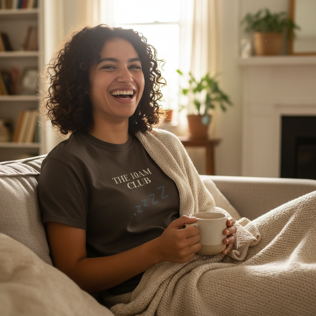 The 10AM Club T-Shirt | Funny Sleepy Graphic Tee
