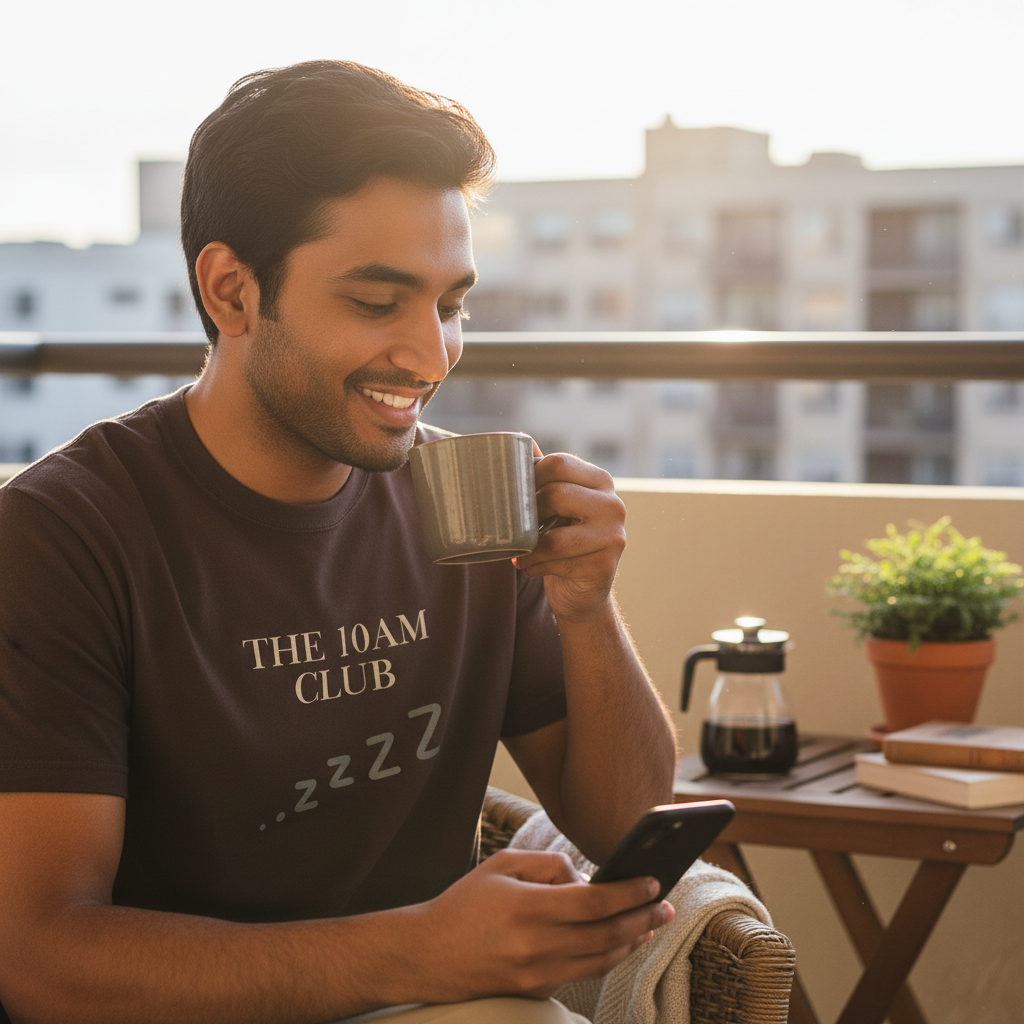The 10AM Club T-Shirt | Funny Sleepy Graphic Tee