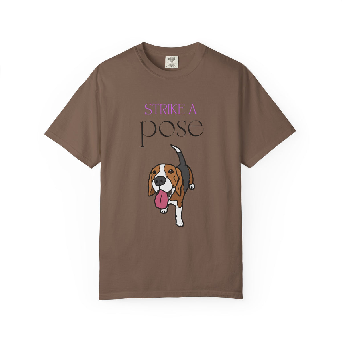 Strike a Pose Beagle T-Shirt | Cute Dog Graphic Tee