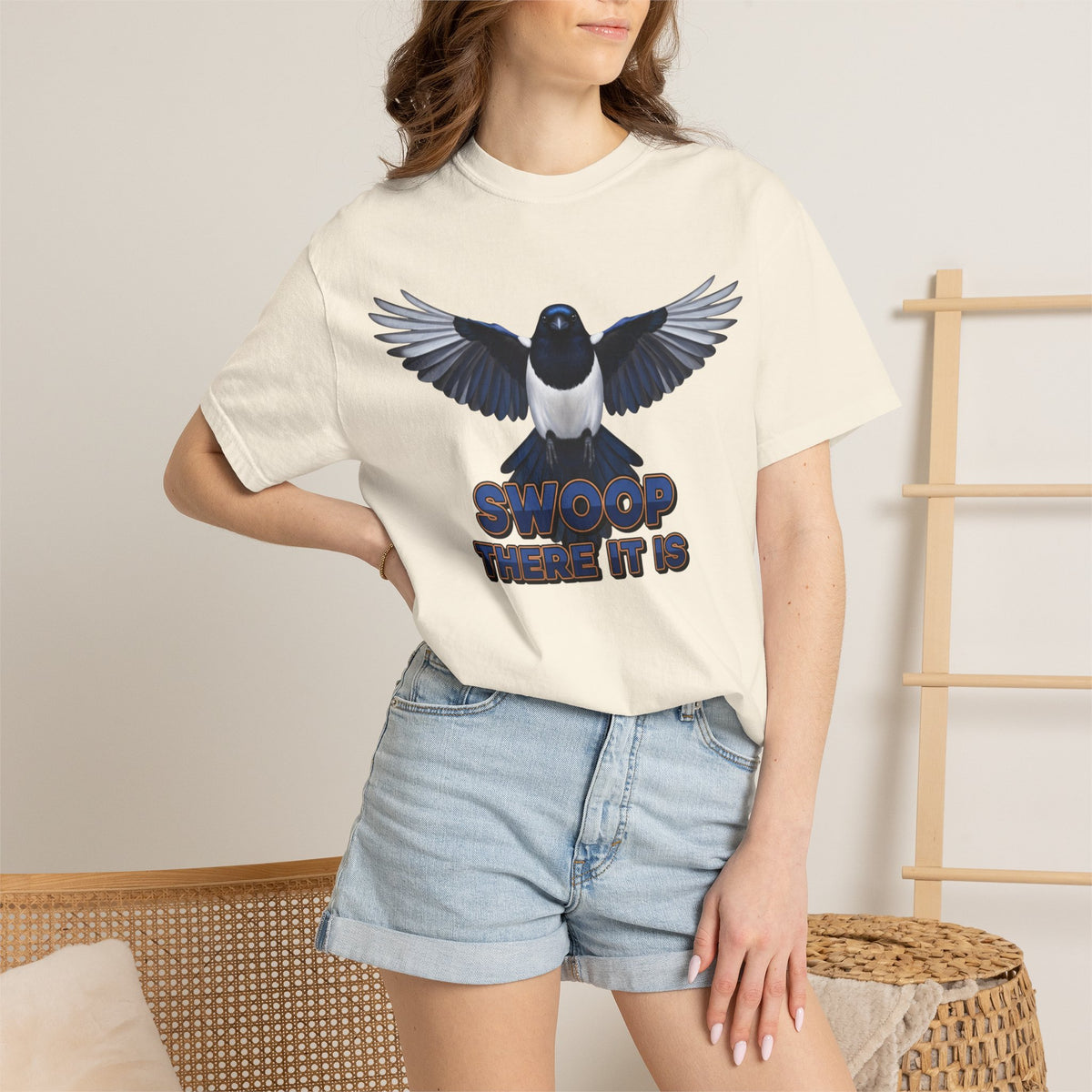 Magpie "Swoop There It Is" Graphic T-Shirt