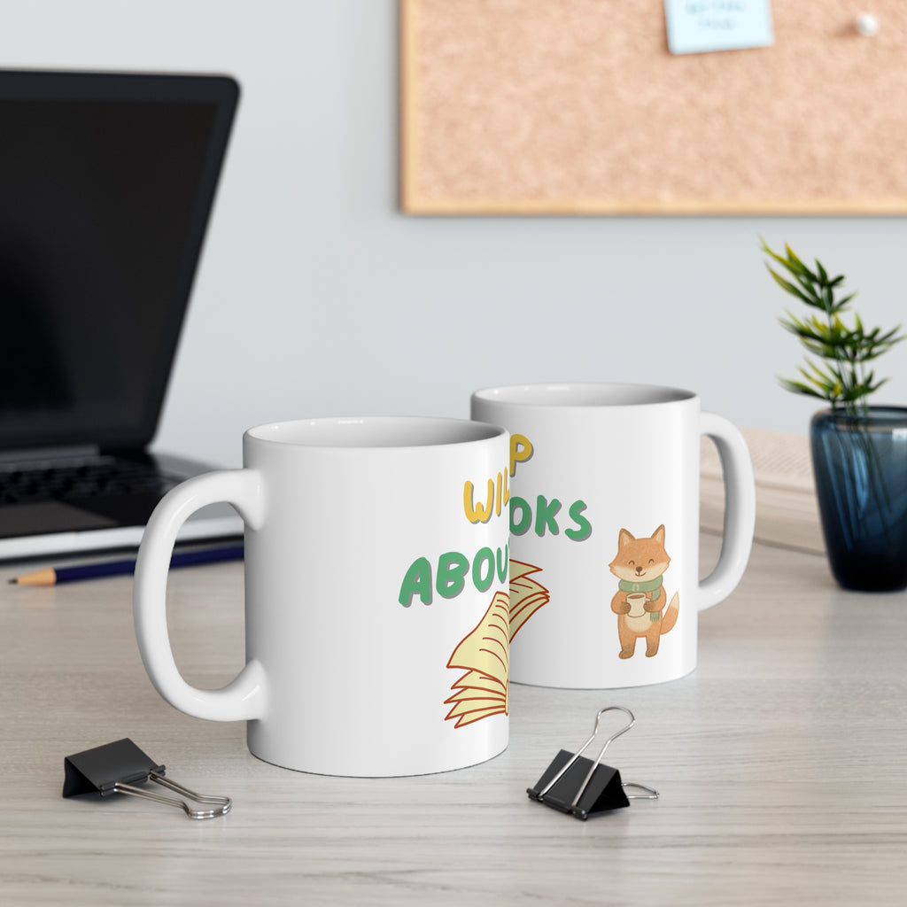 Will Yap About Books Mug | Ceramic Coffee Cup