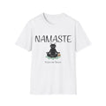 Namaste Cat T-Shirt | Funny Yoga Cat Lover Gift Tee for Yogis & Cat Parents