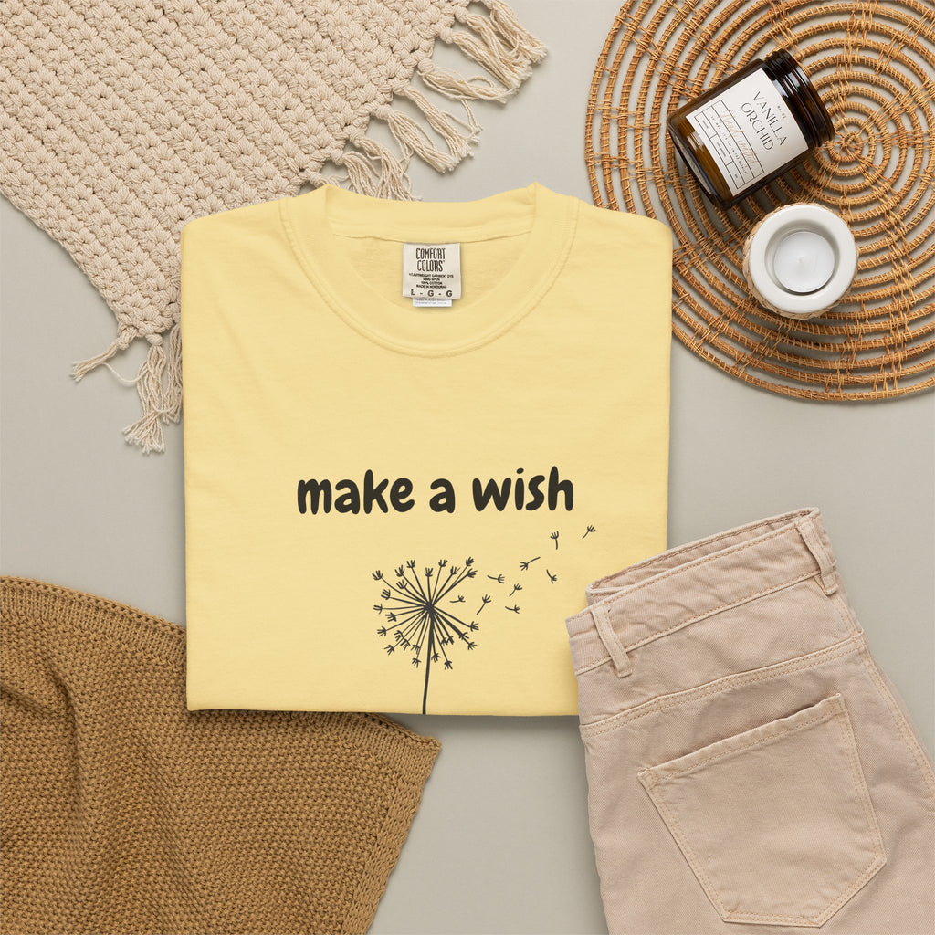Make a Wish T-Shirt — Dandelion Graphic Tee