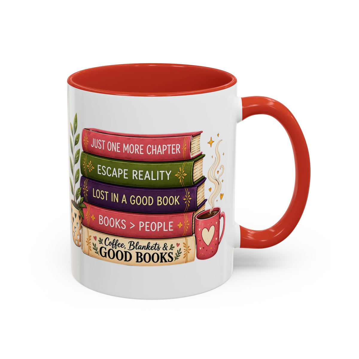 Book Lover “I’m Not Adulting Today, I’m Booking” Mug