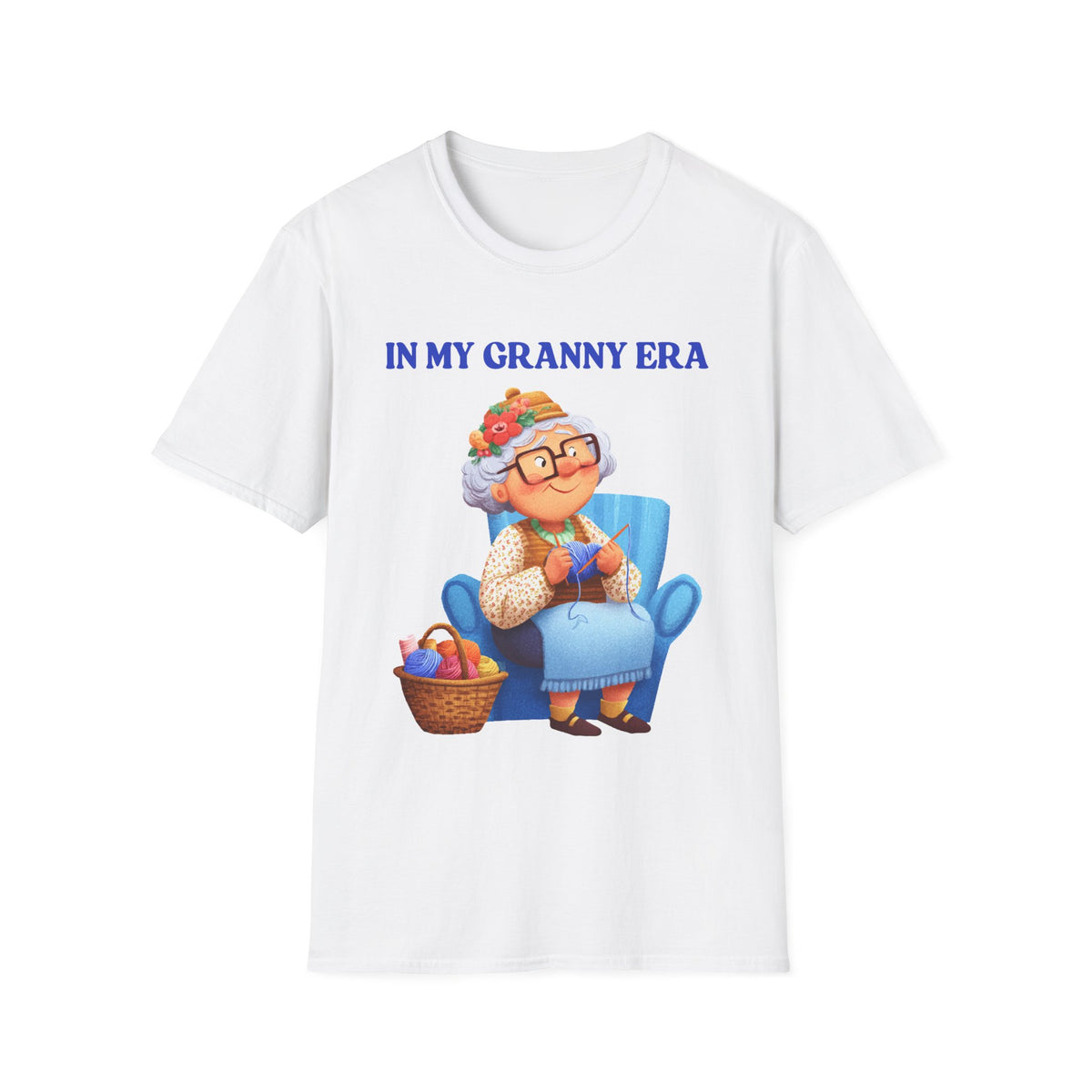 In My Granny Era T-Shirt | Funny Grandma Gift Tee for Nanas, Grannies & Grandmas