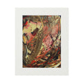 Dance of Colour Giclée Abstract Art Print | Passepartout Mounted Fine Art Print | Modern Colourful Wall Art