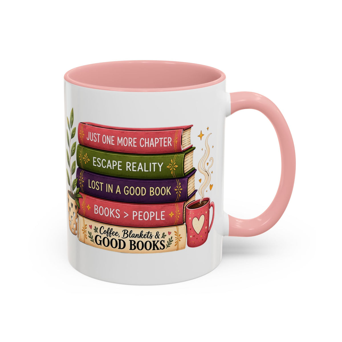 Book Lover “I’m Not Adulting Today, I’m Booking” Mug