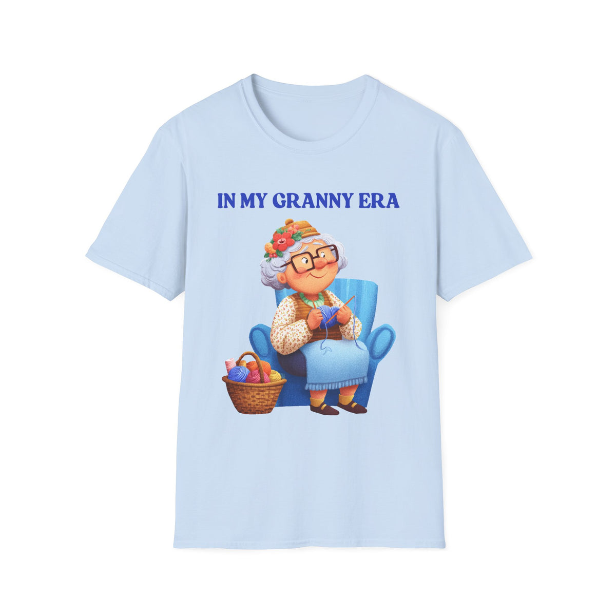In My Granny Era T-Shirt | Funny Grandma Gift Tee for Nanas, Grannies & Grandmas