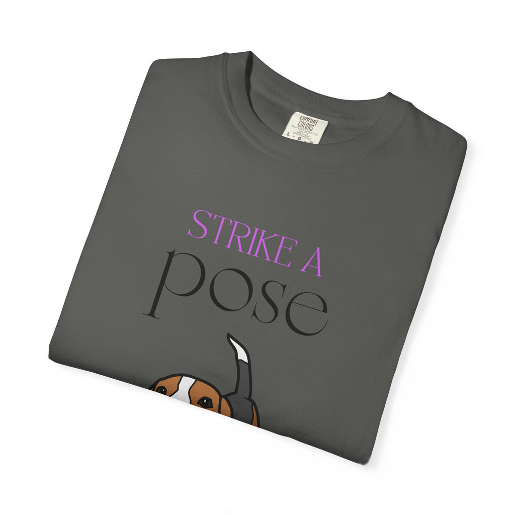 Strike a Pose Beagle T-Shirt | Cute Dog Graphic Tee