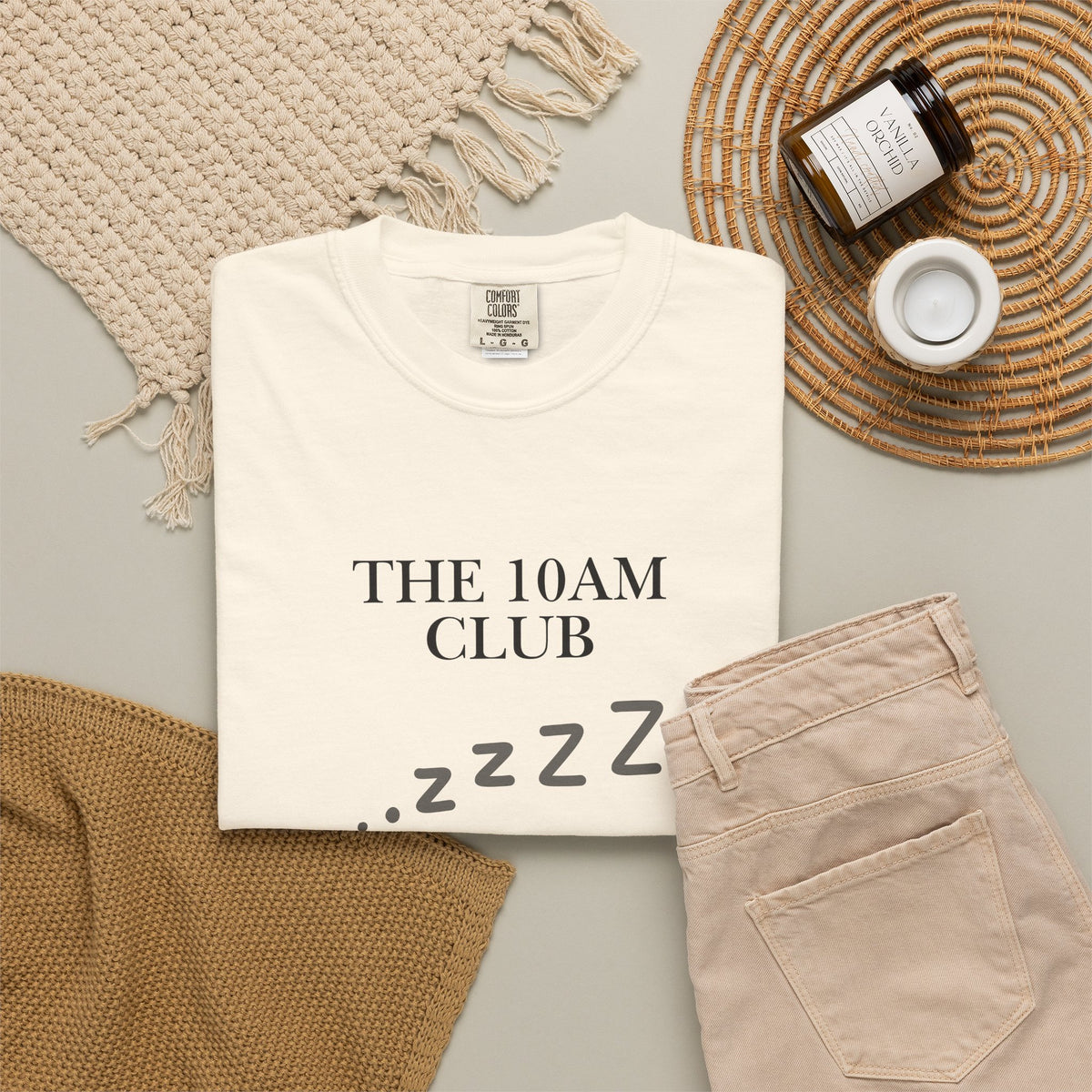 The 10AM Club T-Shirt | Funny Sleepy Graphic Tee