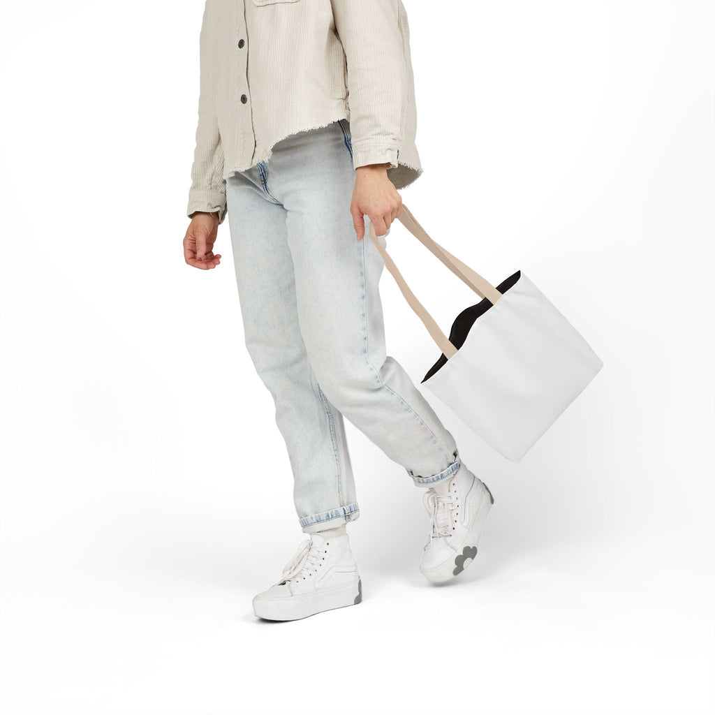 Will Yap About Books Duck Canvas Tote Bag | Cute Book Lover Gift Bag for Readers