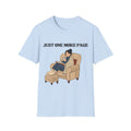 Just One More Page T-Shirt | Funny Book Lover Gift Tee for Night Readers & Book Clubs