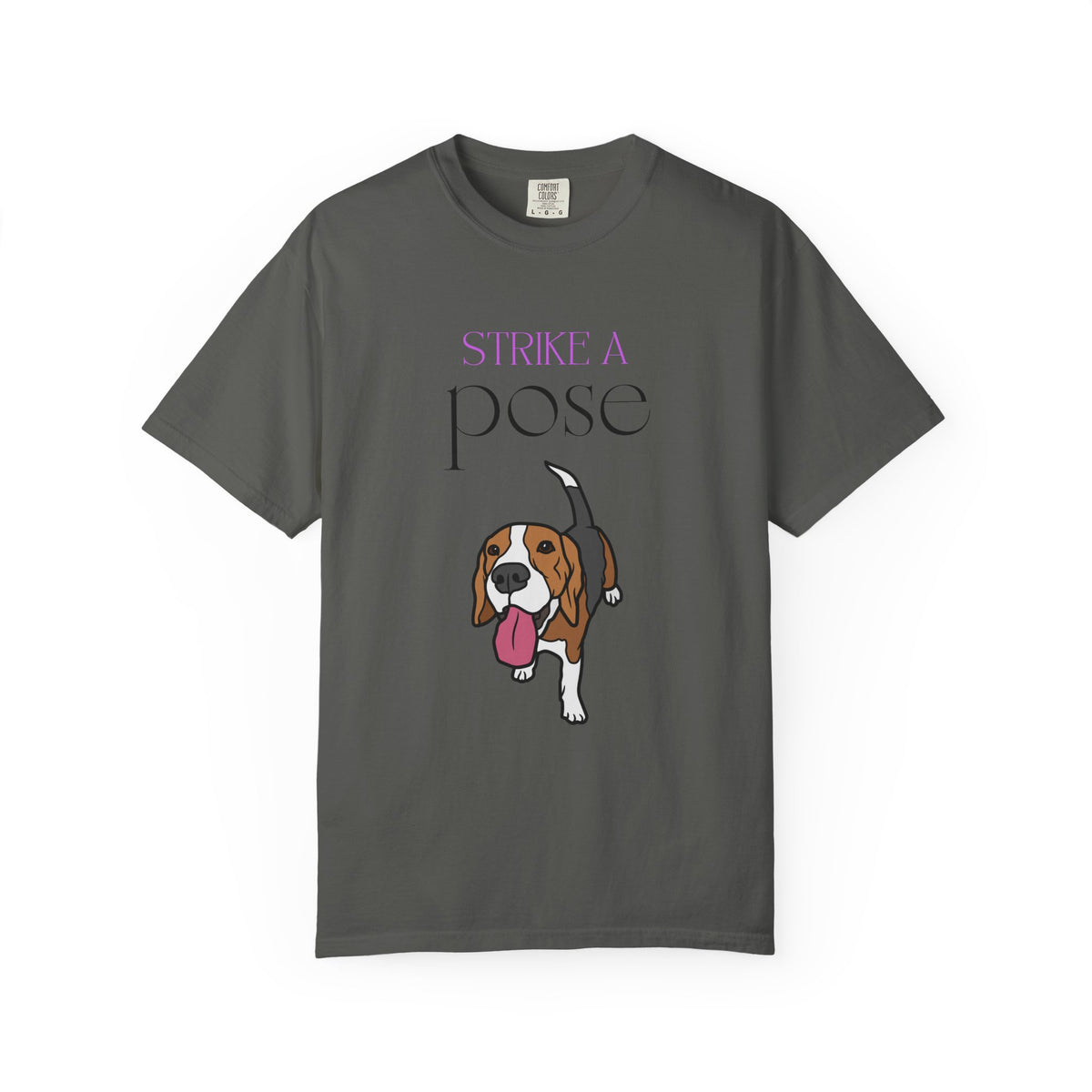Strike a Pose Beagle T-Shirt | Cute Dog Graphic Tee