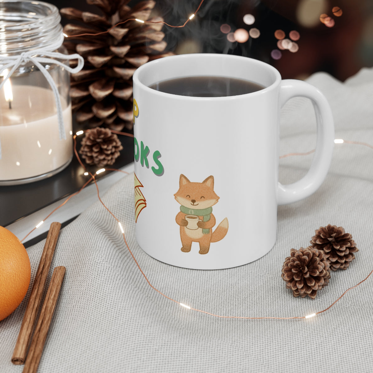 Will Yap About Books Mug | Ceramic Coffee Cup