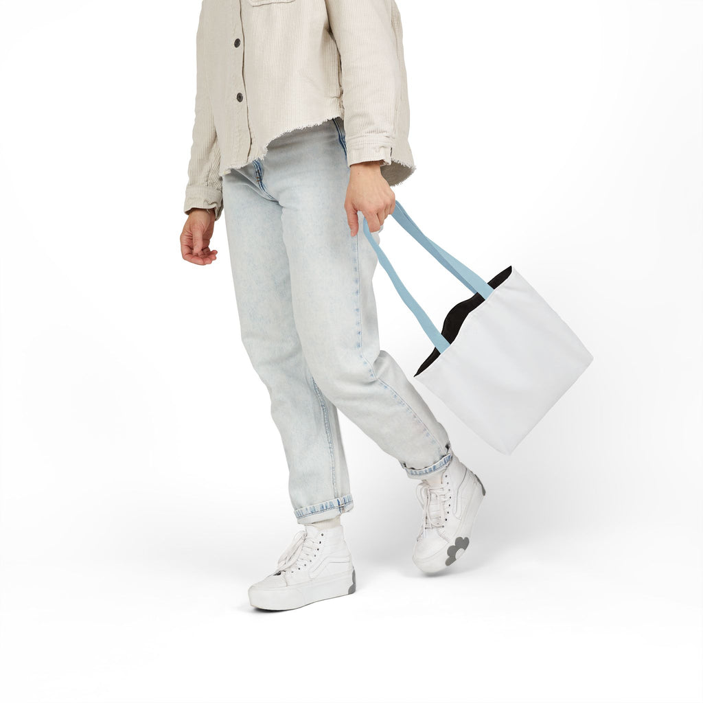 Will Yap About Books Duck Canvas Tote Bag | Cute Book Lover Gift Bag for Readers