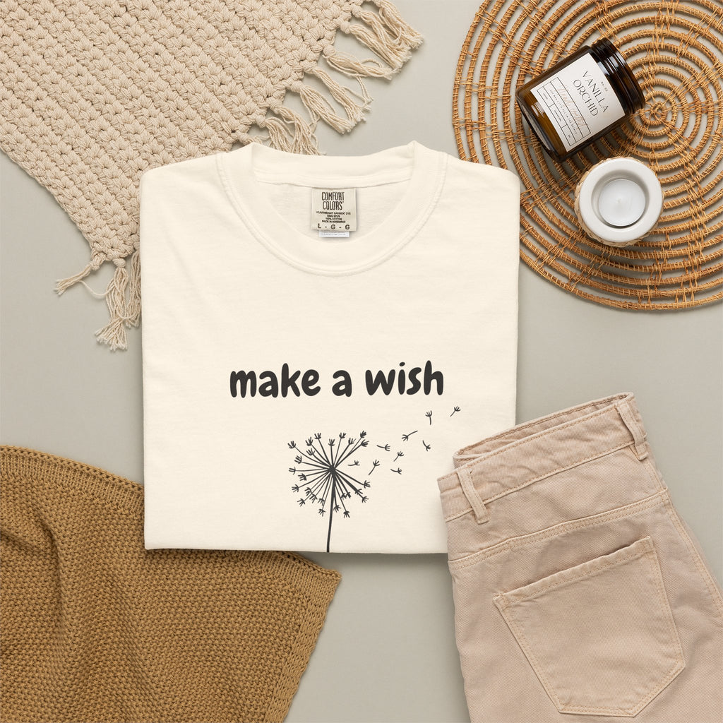 Make a Wish T-Shirt — Dandelion Graphic Tee