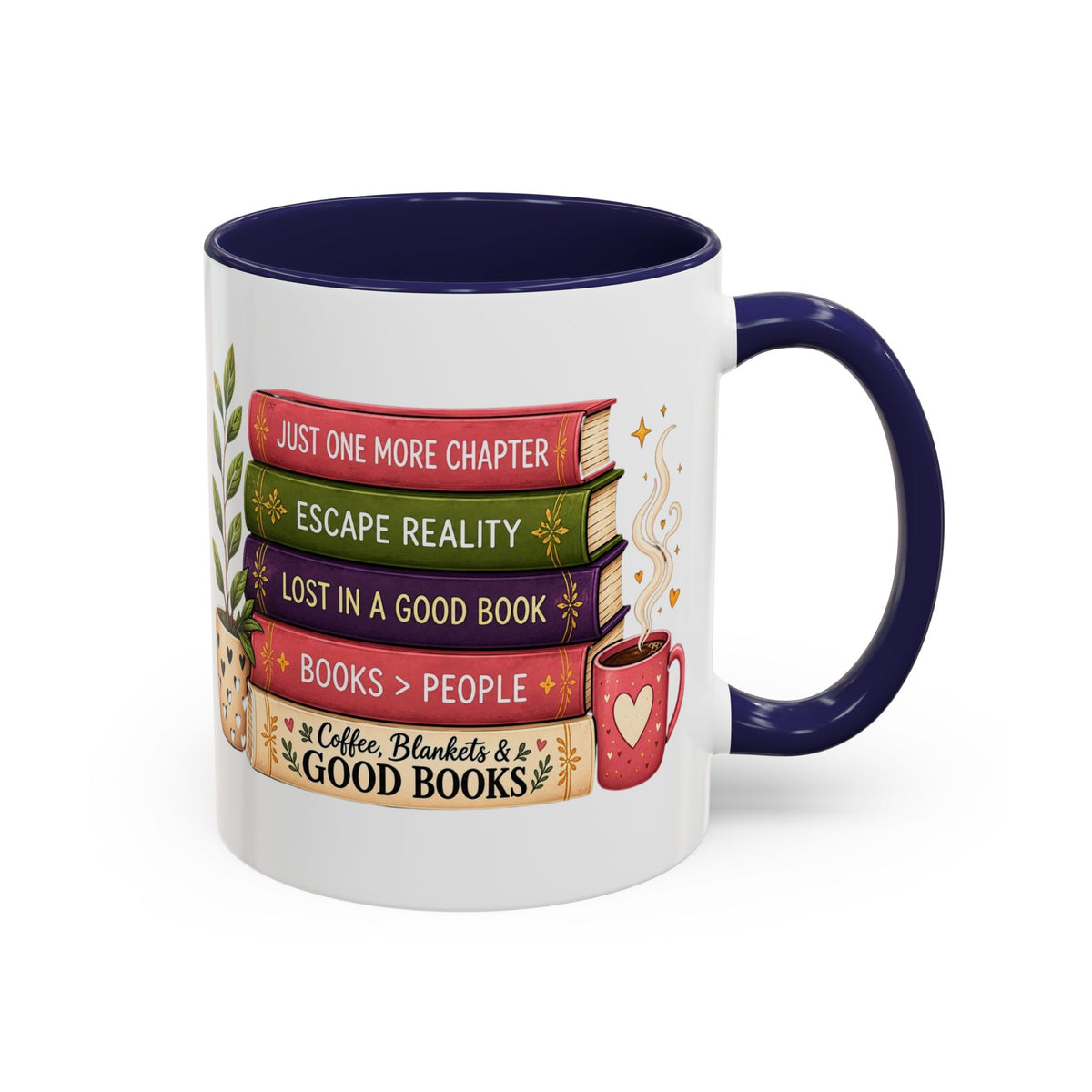 Book Lover “I’m Not Adulting Today, I’m Booking” Mug