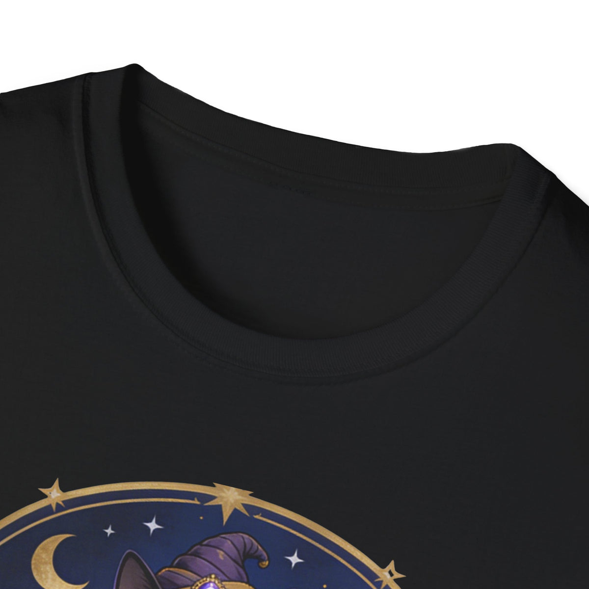 Fortune Telling Black Cat T-Shirt | Witchy Cat Lover Gift Tee for Gothic Cat Fans