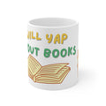 Will Yap About Books Mug | Ceramic Coffee Cup