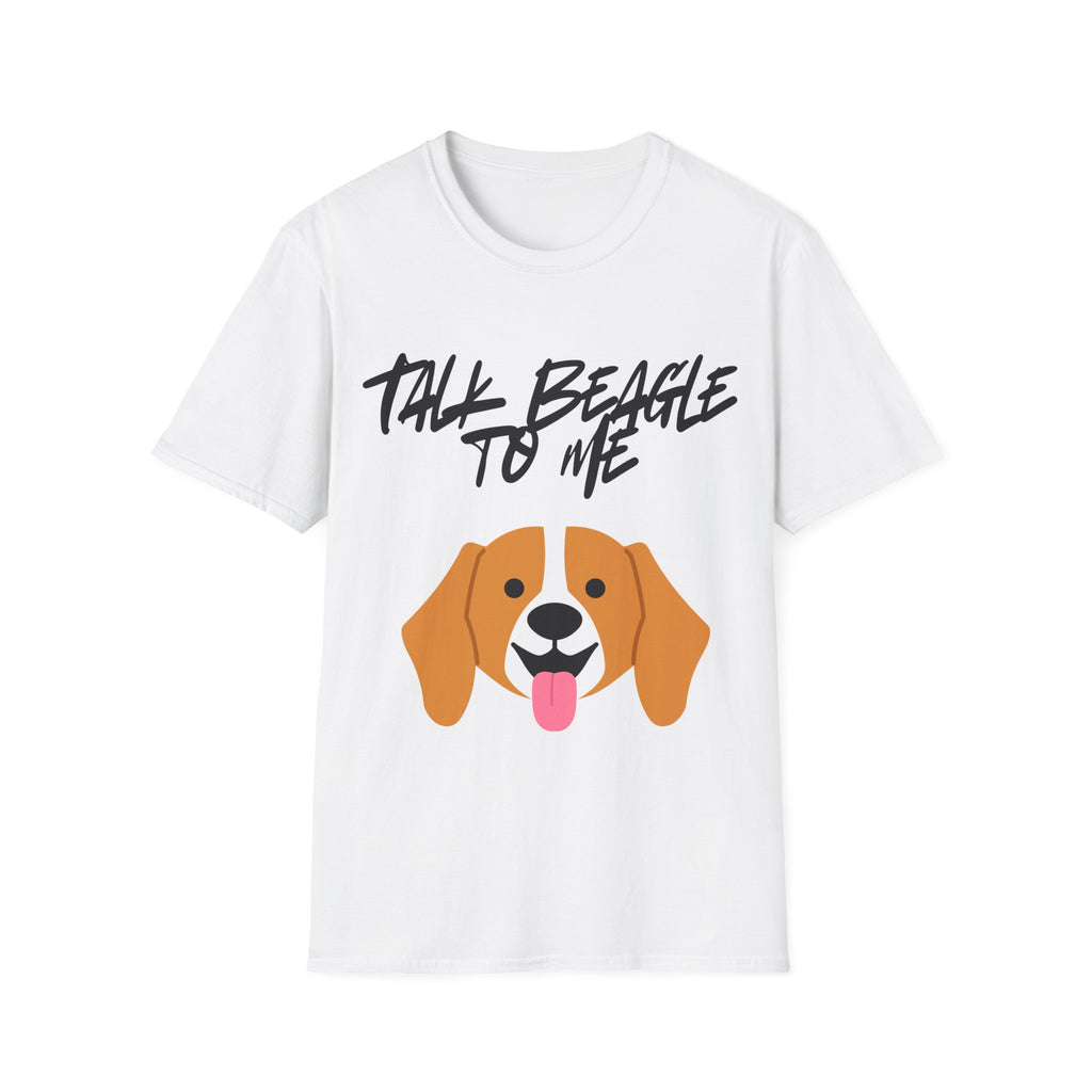 Talk Beagle to Me T-Shirt | Funny Beagle Dog Lover Gift Tee for Dog Mums & Dads