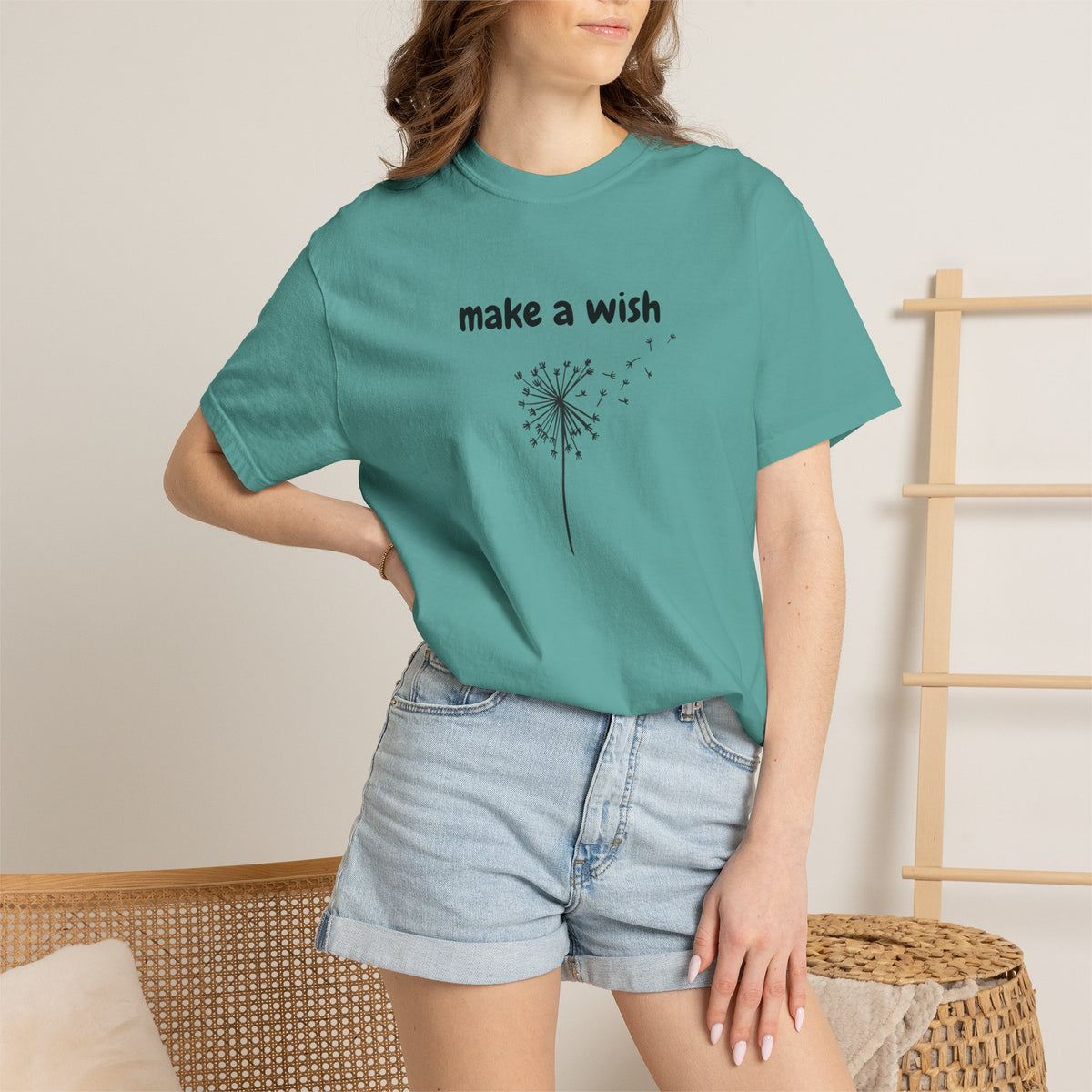 Make a Wish T-Shirt — Dandelion Graphic Tee