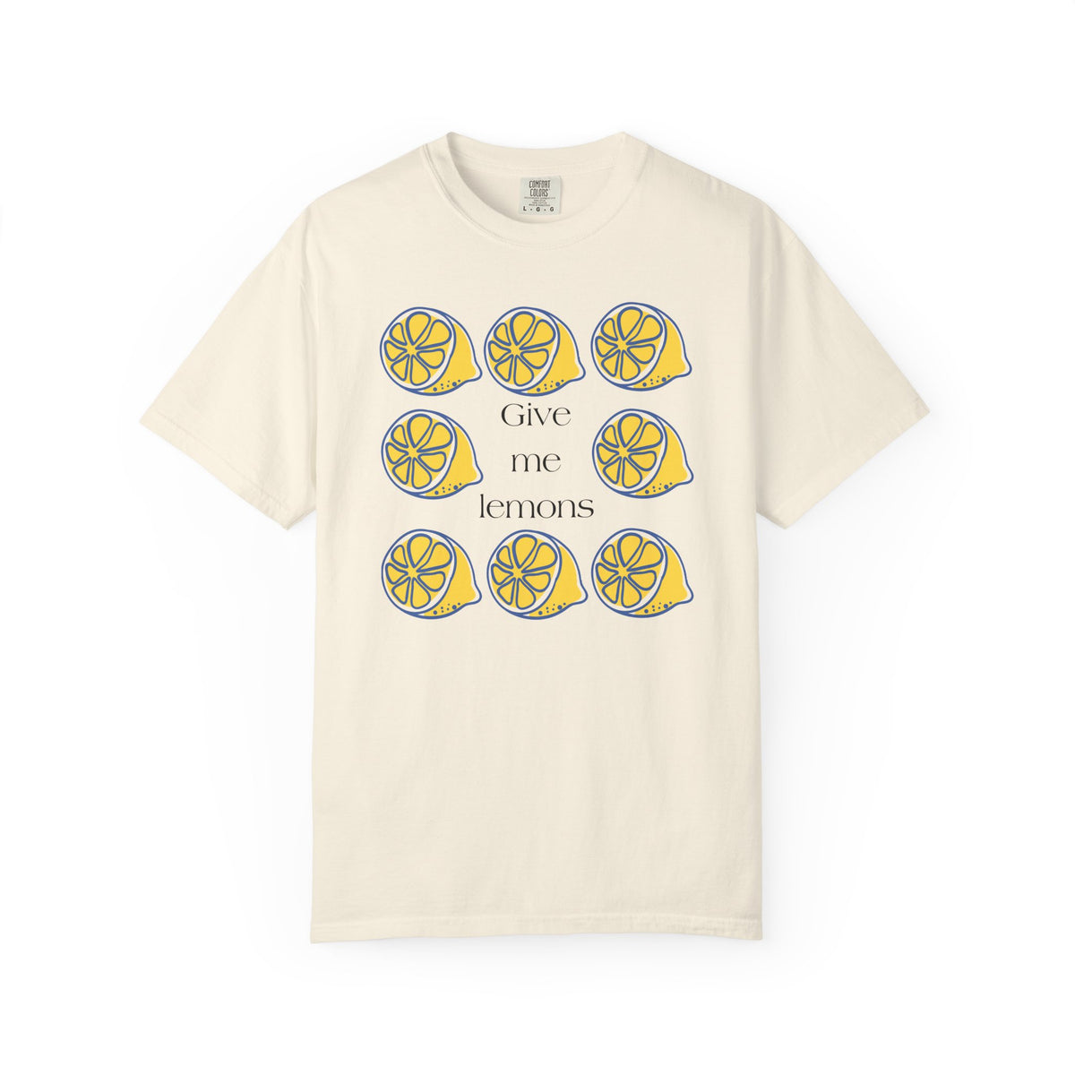 Give Me Lemons T-Shirt | Cute Lemon Citrus Graphic Tee | Fun Fruit Gift
