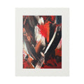 Eruption of Emotion Giclée Abstract Art Print | Passepartout Mounted Fine Art Print | Modern Colourful Wall Art