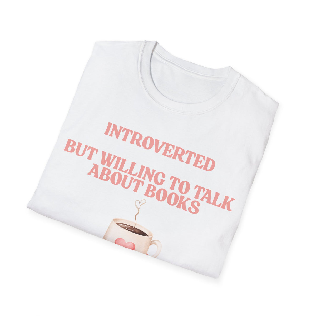 Introverted Book Lover T-Shirt | Funny Reader Gift Tee for Bookworms & Book Clubs
