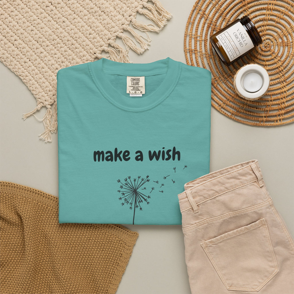 Make a Wish T-Shirt — Dandelion Graphic Tee
