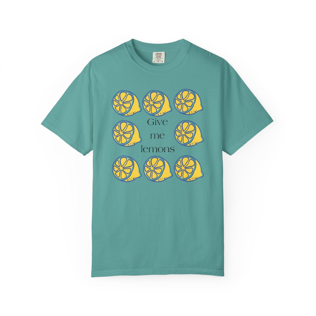 Give Me Lemons T-Shirt | Cute Lemon Citrus Graphic Tee | Fun Fruit Gift