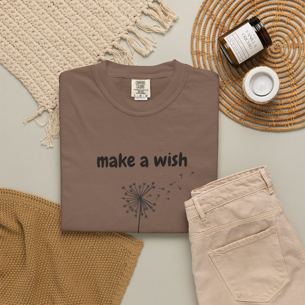 Make a Wish T-Shirt — Dandelion Graphic Tee
