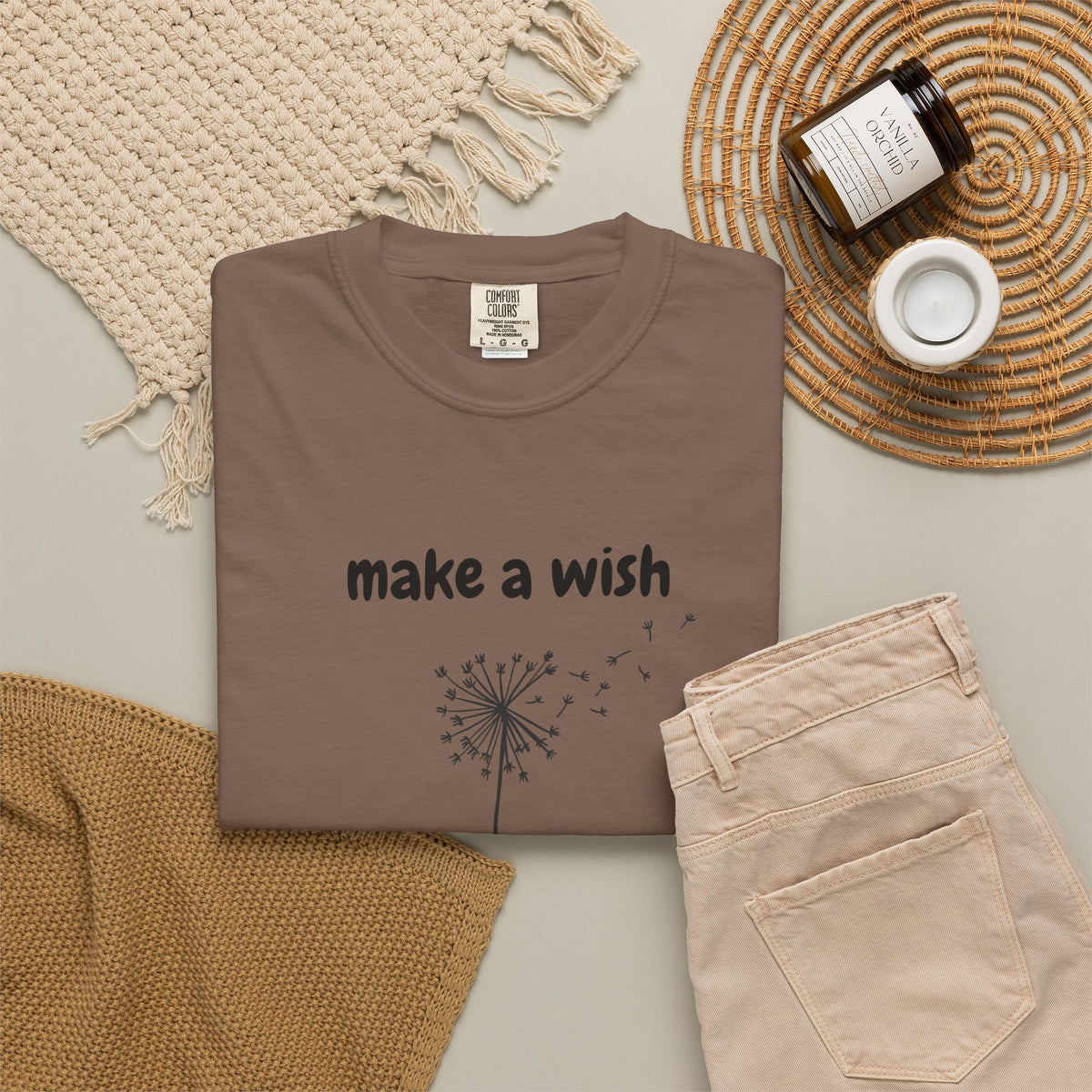 Make a Wish T-Shirt — Dandelion Graphic Tee