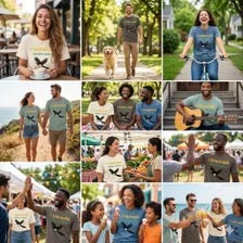 I Survived Magpie Season T-Shirt | Magpie Bird Graphic Tee