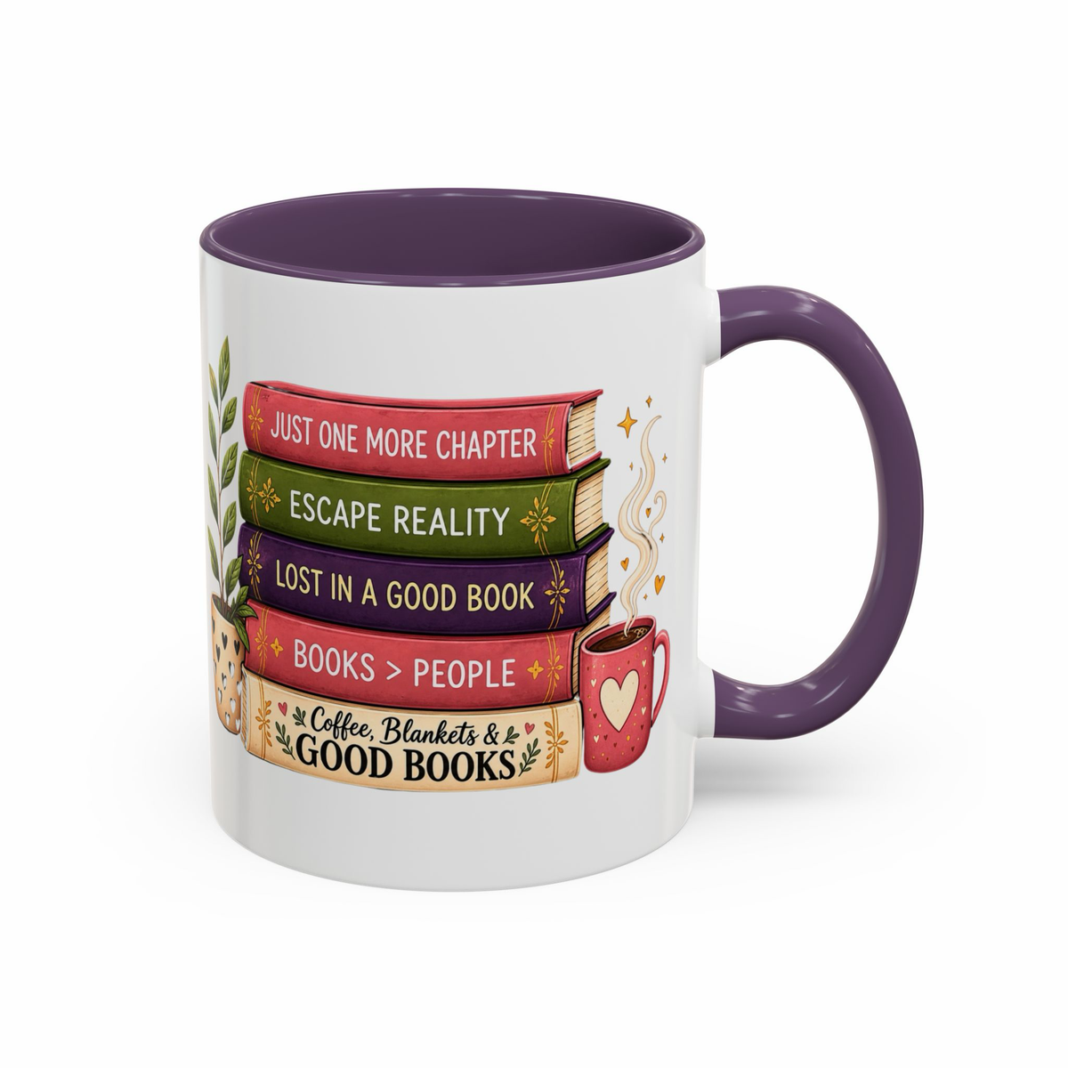 Book Lover “I’m Not Adulting Today, I’m Booking” Mug