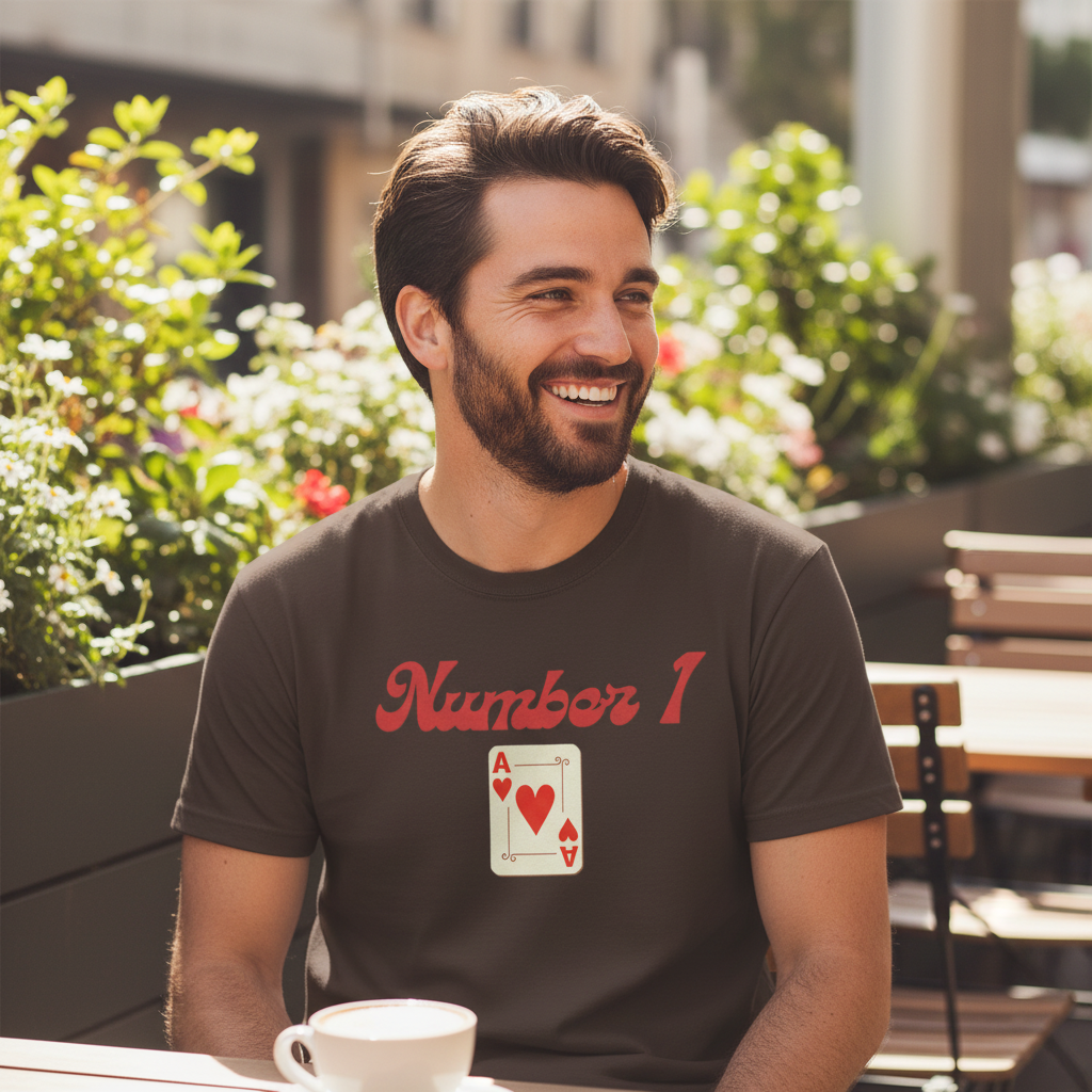 Number 1 Ace of Hearts T-Shirt