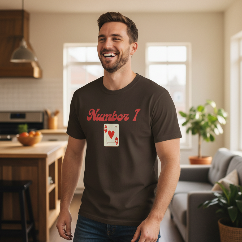 Number 1 Ace of Hearts T-Shirt