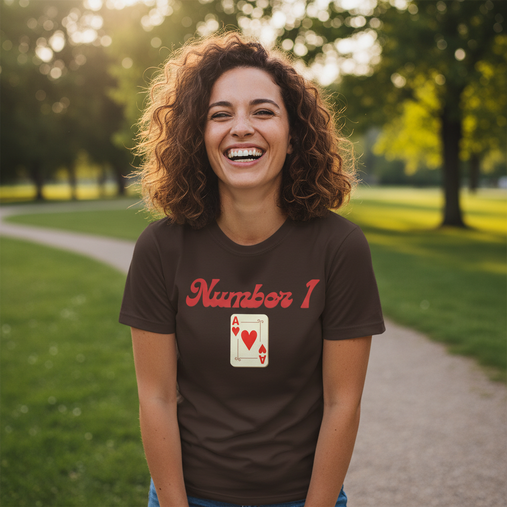 Number 1 Ace of Hearts T-Shirt
