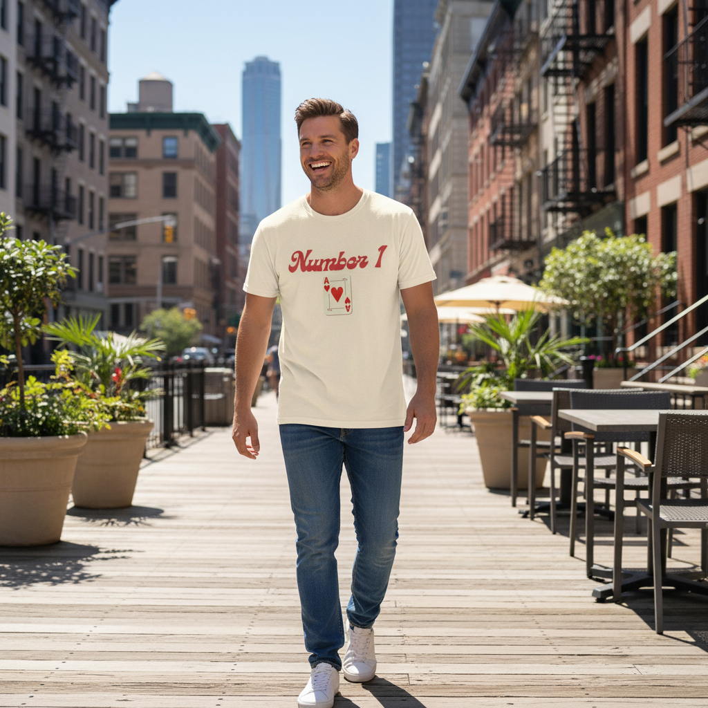 Number 1 Ace of Hearts T-Shirt