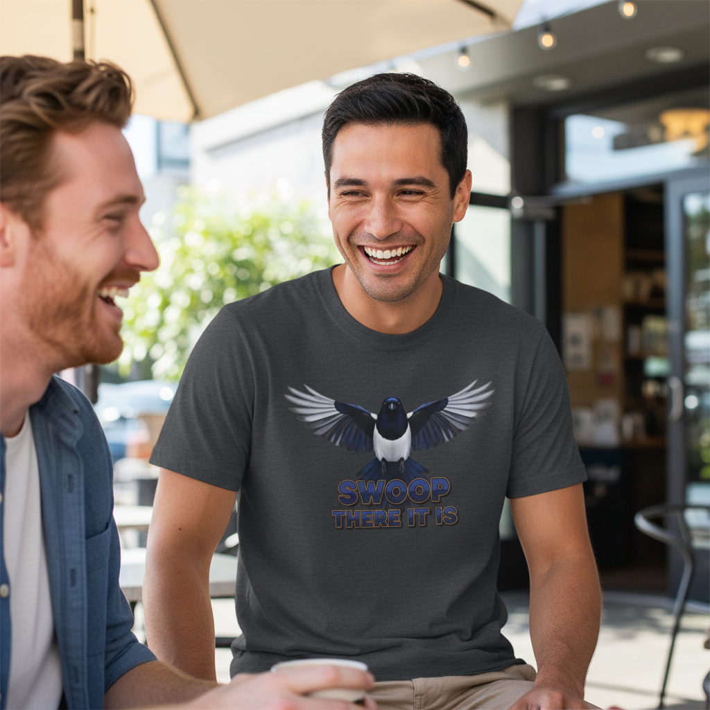 Magpie "Swoop There It Is" Graphic T-Shirt
