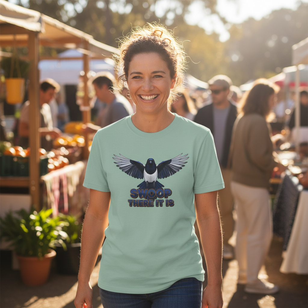 Magpie "Swoop There It Is" Graphic T-Shirt