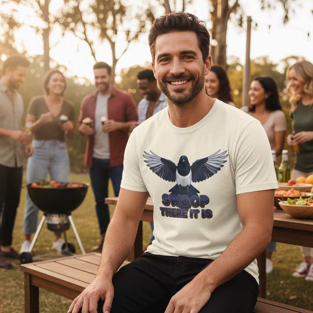 Magpie "Swoop There It Is" Graphic T-Shirt