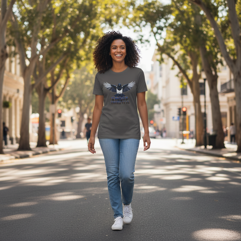 Magpie "Swoop There It Is" Graphic T-Shirt