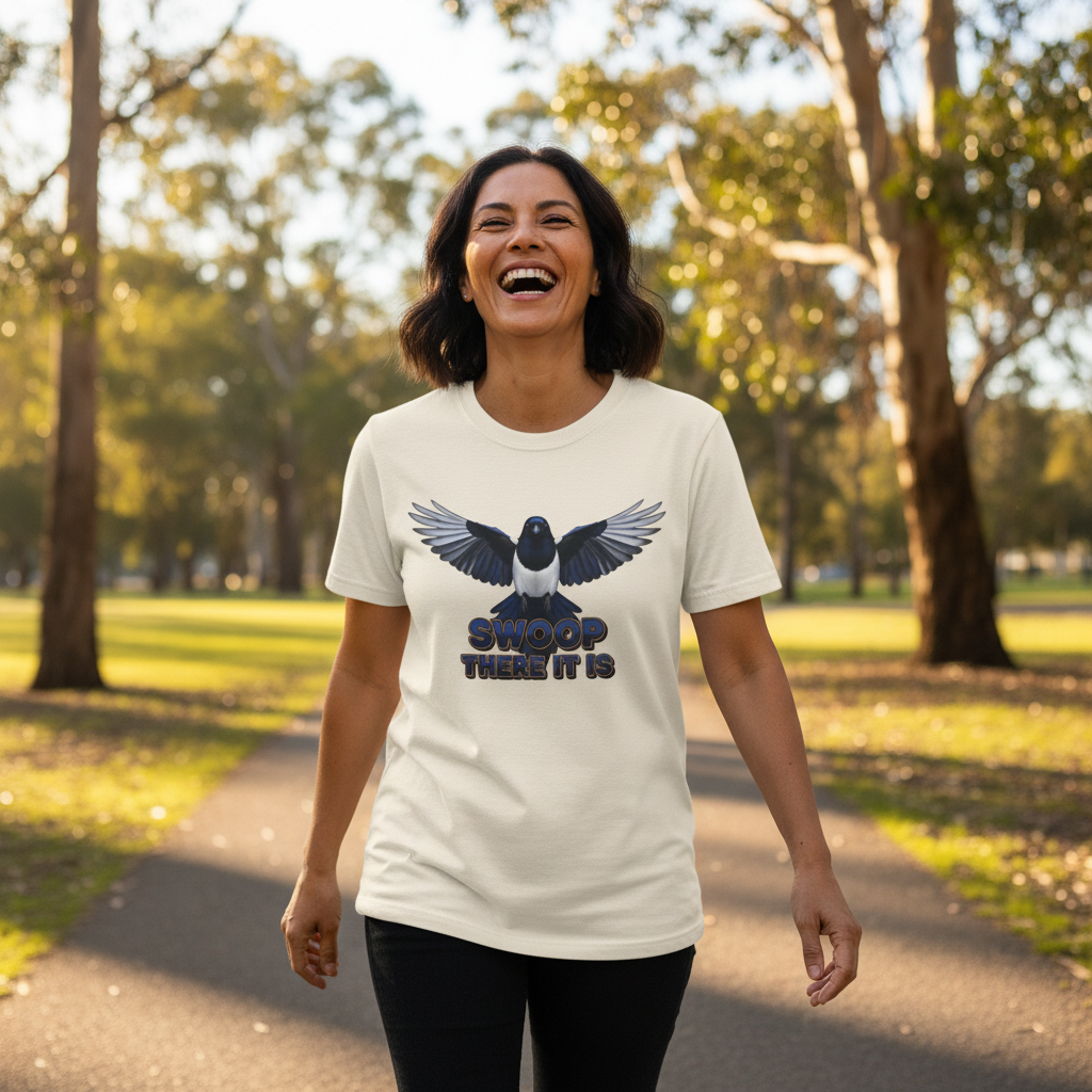 Magpie "Swoop There It Is" Graphic T-Shirt